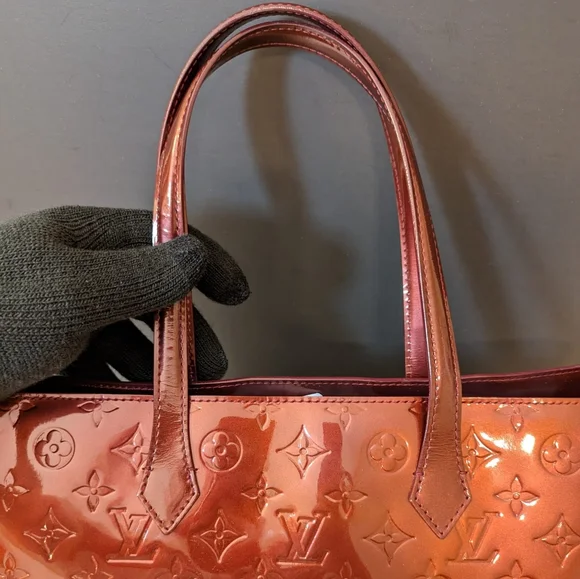 ✨️💎Authentic Louis Vuitton Wilshire MM monogram Vernis - Picture 11 of 16
